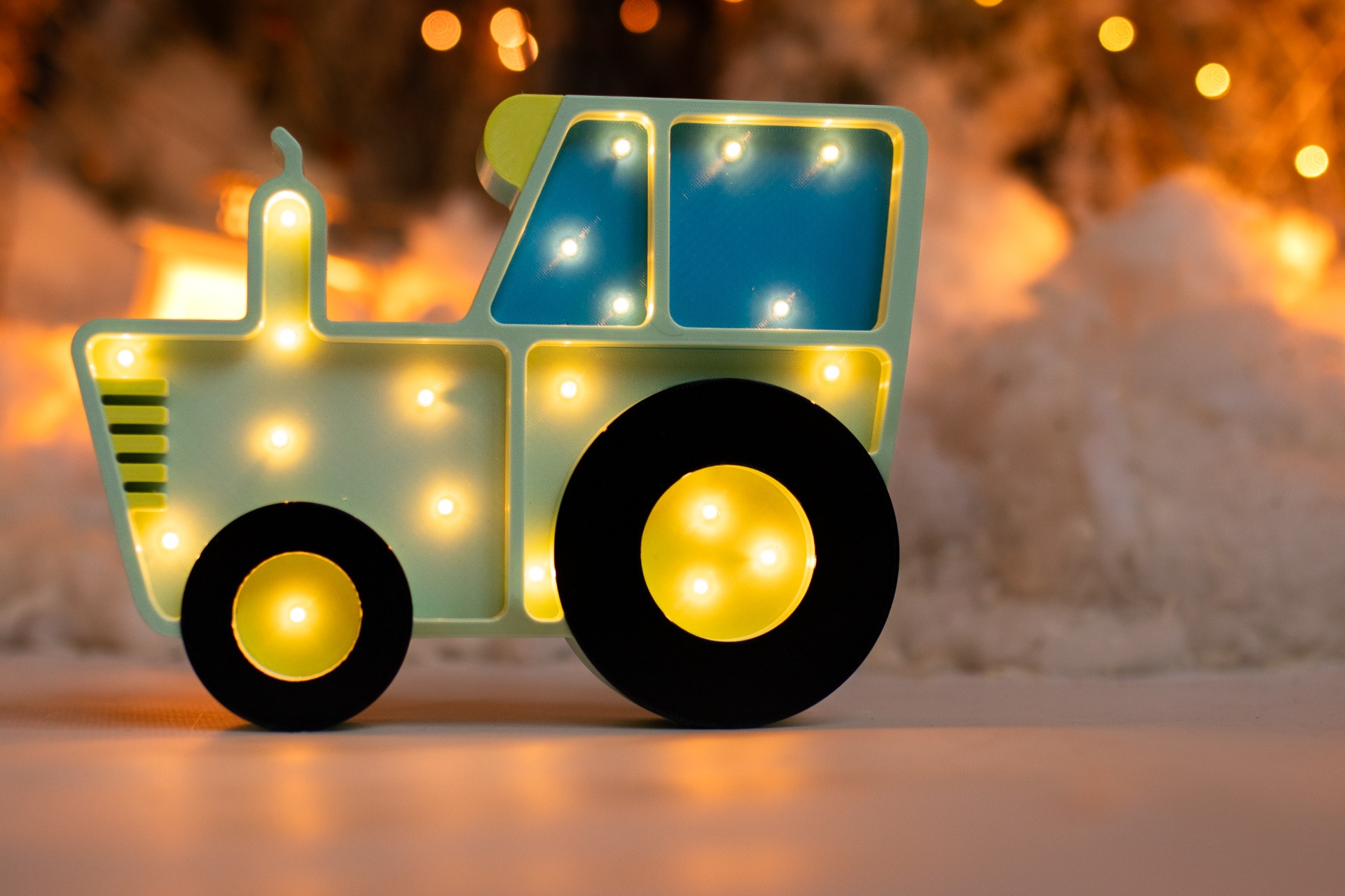 D tsk LED Lampa Traktor 25 Cm D tsk LED Lampa Traktor 25 Cm