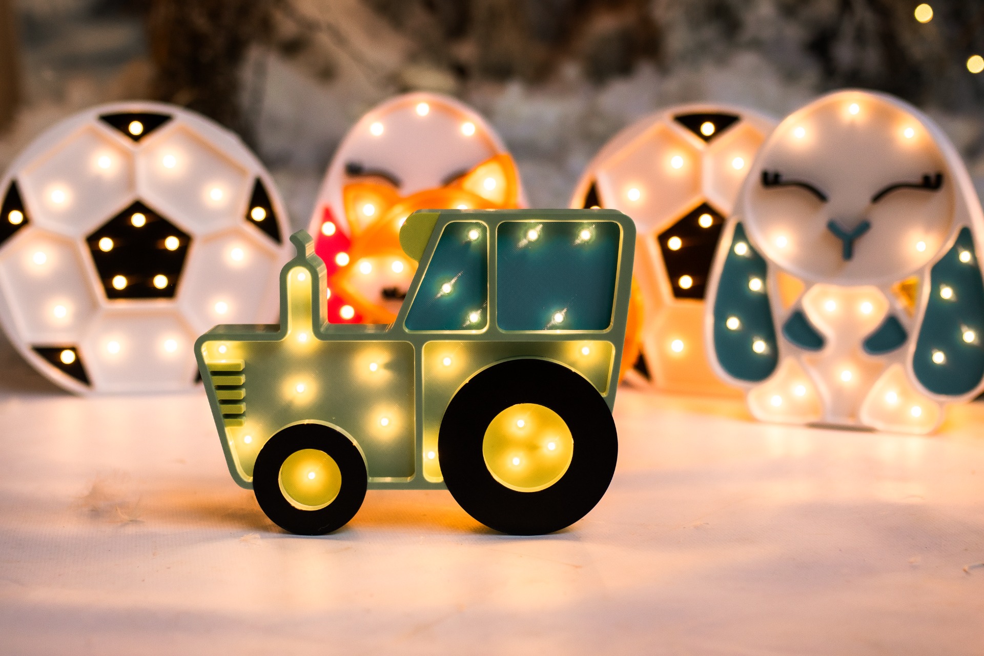 D tsk LED Lampa Traktor 25 Cm D tsk LED Lampa Traktor 25 Cm