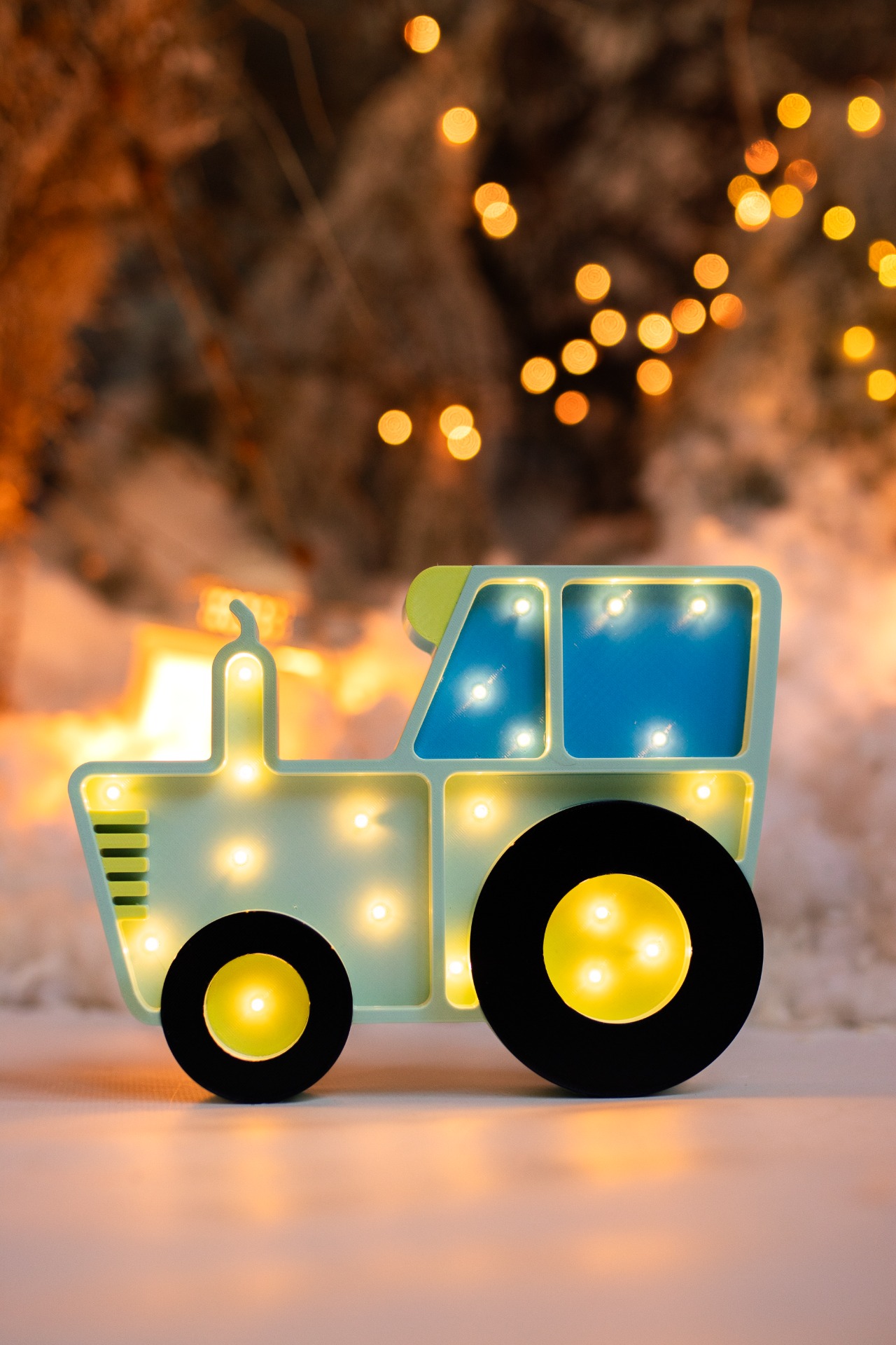 D tsk LED Lampa Traktor 25 Cm D tsk LED Lampa Traktor 25 Cm