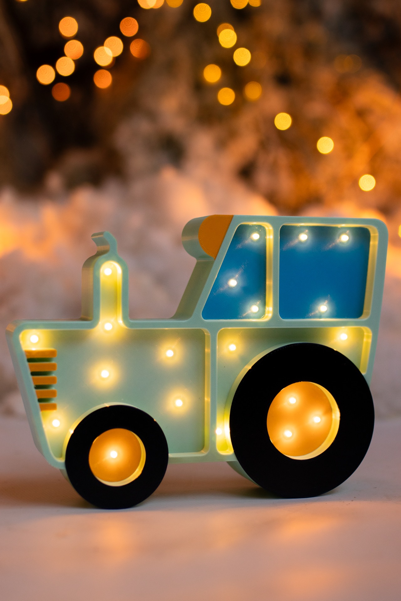 D tsk LED Lampa Traktor 25 Cm D tsk LED Lampa Traktor 25 Cm